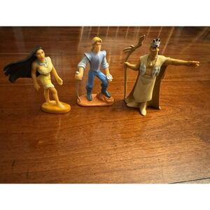 Set Of 3 Disney Pocahontas 2.5" Collectible Figures Mattel 1995